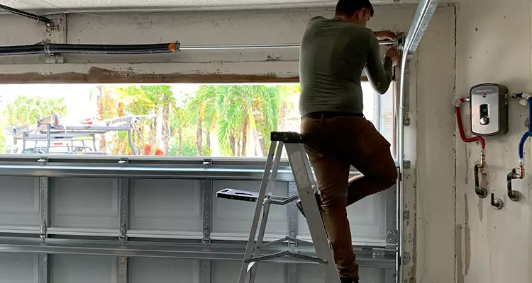 Garage Door Tension Spring Replacement in Lutz, FL